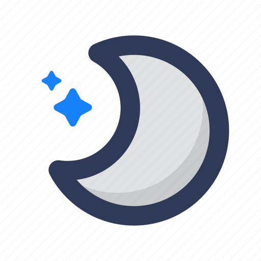 Moon, star, night, sky, space, weather, forecast icon - Download on Iconfinder