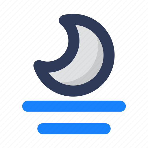 Moon, moon rise, rise, night, sky, crescent, weather icon - Download on Iconfinder