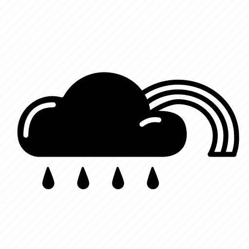 Cloud, rain, rainbow, weather icon - Download on Iconfinder