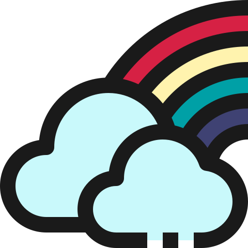 Weather, cloud, rainbow icon - Free download on Iconfinder