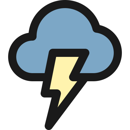 Weather, cloud, thunder, storm icon - Free download