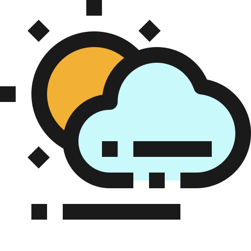 Weather, day, wind, breeze, cloud icon - Free download