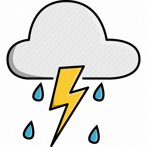 Cloud, nature, rain, rainy, storm, weather icon - Download on Iconfinder