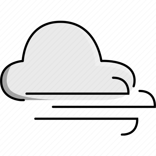 Cloud, cloudy, nature, weather, wind, windy icon - Download on Iconfinder