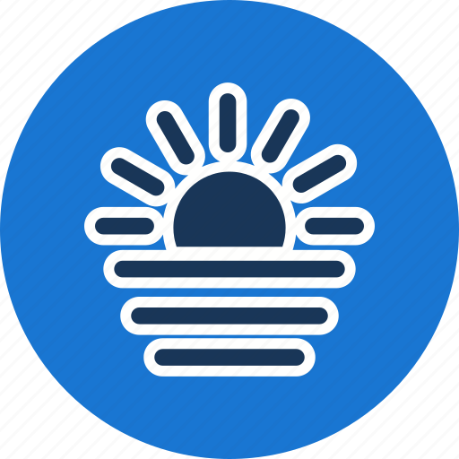 Sunset, evening, sun down icon - Download on Iconfinder