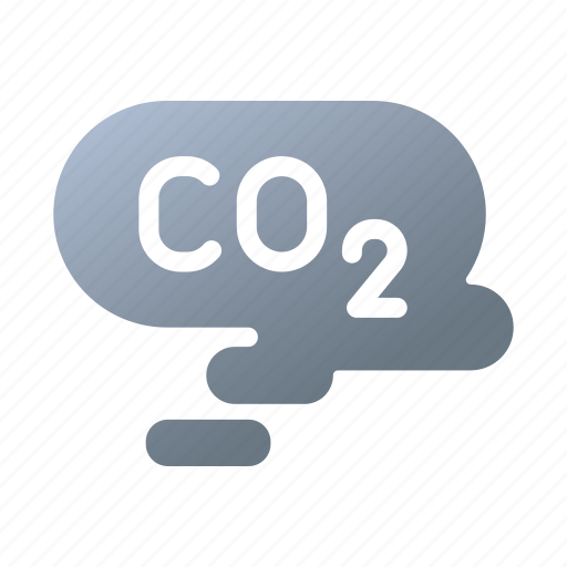 Co2, environment, carbon dioxide, emission, pollution, industry, global warming icon - Download on Iconfinder