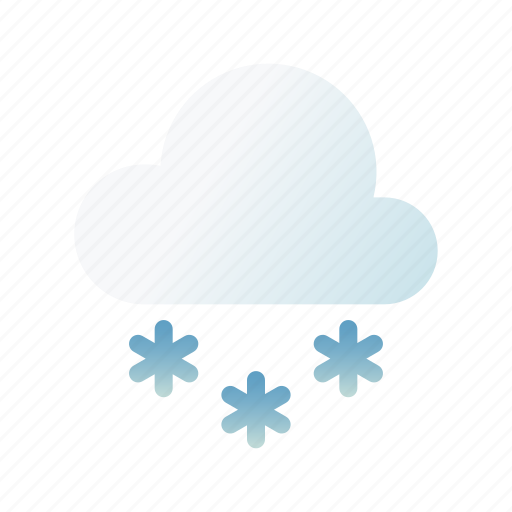 Snowfall, winter, snow, weather, snowy, meteorology, cloud icon - Download on Iconfinder