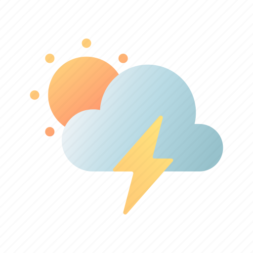 Storm, day, weather, cloud, thunderstorm, forecast, meteorology icon - Download on Iconfinder