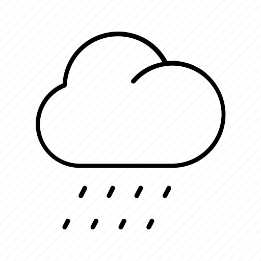 Cloud, forecast, rain, raining icon - Download on Iconfinder