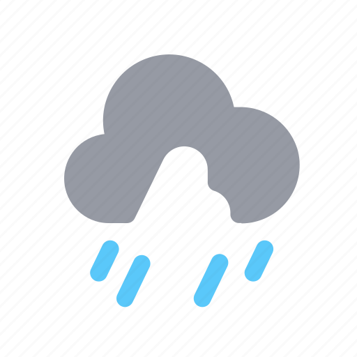 Apple, lightning, night, rain, rainfall, tempest, weather icon - Download on Iconfinder