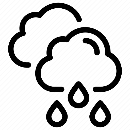 Weather, cloud, drop, rain, rainy icon - Download on Iconfinder