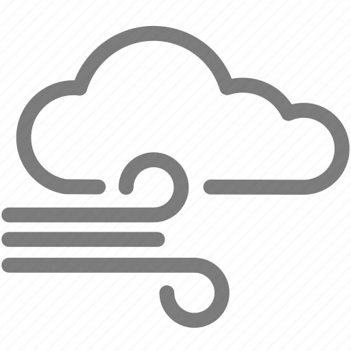 Cloud, cloudy, sky, weather, wind, windy icon - Download on Iconfinder