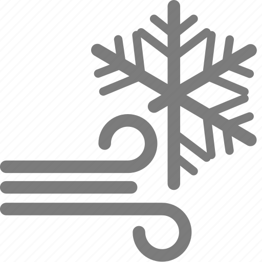 Snow, snowy, weather, wind, windy, winter icon - Download on Iconfinder