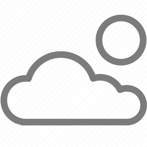 Cloud, cloudy, day, sky, sun, sunlight, weather icon - Download on Iconfinder