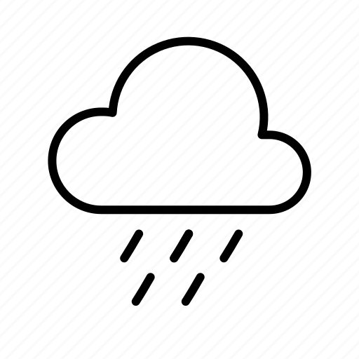 Light rain, meteorology, weather, climate, rainy, forecast, drizzle icon - Download on Iconfinder