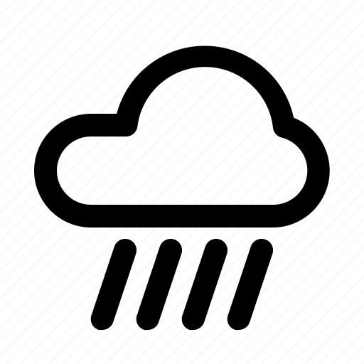 Cloudy, rain, rainy, weather icon - Download on Iconfinder