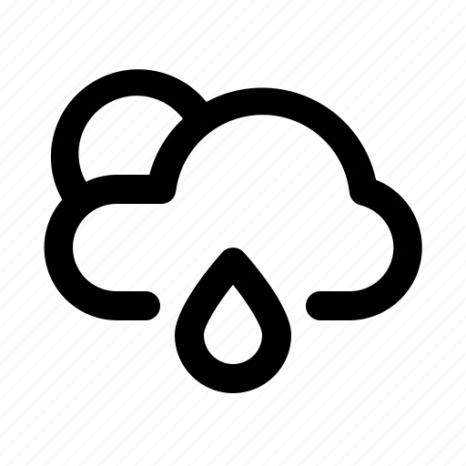Cloudy, rain, rainy, weather icon - Download on Iconfinder