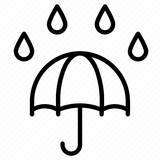 Umbrella, rain, climate, forecast icon - Download on Iconfinder
