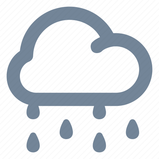Drizzling, rain, rainy, weather, light rain icon - Download on Iconfinder