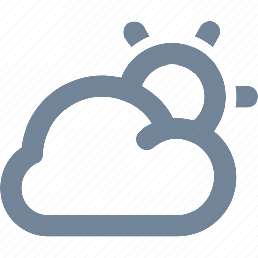 Partly, cloudy, cloud, weather, sunny icon - Download on Iconfinder