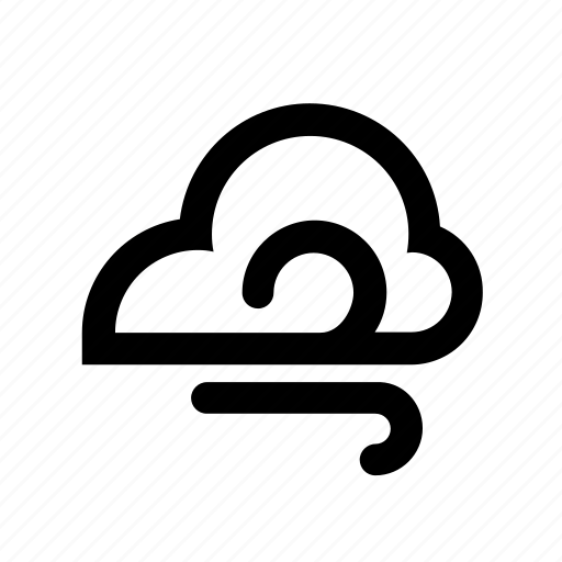 And, cloud, clowdy, meteorology, weather, wind, windy icon - Download on Iconfinder