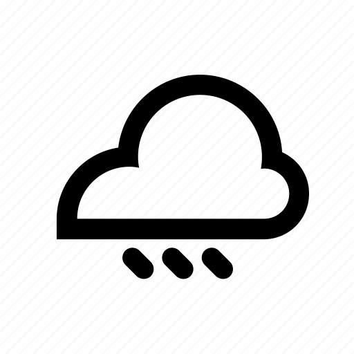 Cloud, meteorology, rainy, weather icon - Download on Iconfinder