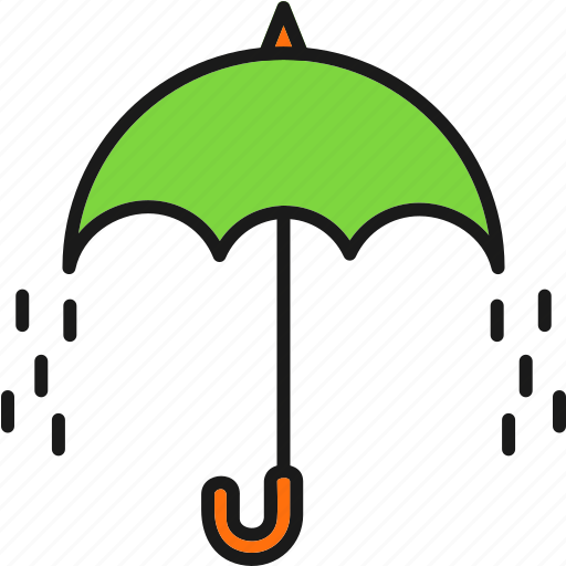 Fall, rain, rainy, season, umbrella icon - Download on Iconfinder