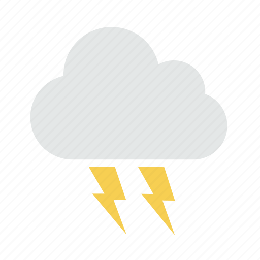 Lightning, cloud, light, storm, weather icon - Download on Iconfinder