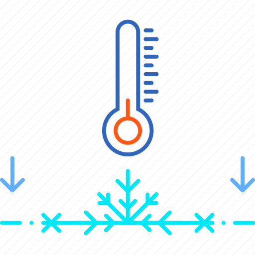 Cold, forecast, frost, ground, weather, winter icon - Download on Iconfinder