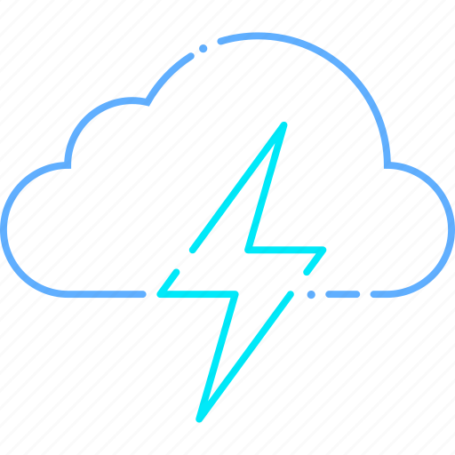 Forecast, rain, storm, thunder, thunderstorm, weather icon - Download on Iconfinder