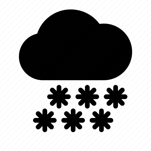 Rain, snowflake, snow, cloud, winter, flake, weather icon - Download on Iconfinder
