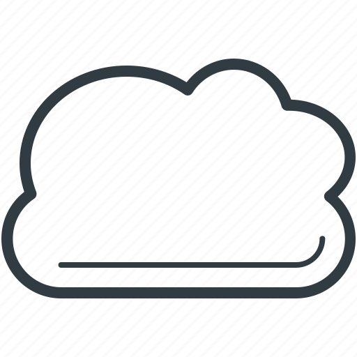 Cloud, cloudy weather, forecast, sky cloud, weather icon - Download on Iconfinder