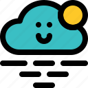 sunny, air, wind, overcast, cloud, element, weather