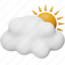partly, sunlight, weather, cloud, sun, forecast, cloudy 