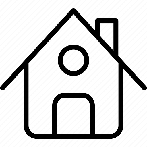 Home, apartment, estatete, house, hut, place, real icon - Download on Iconfinder