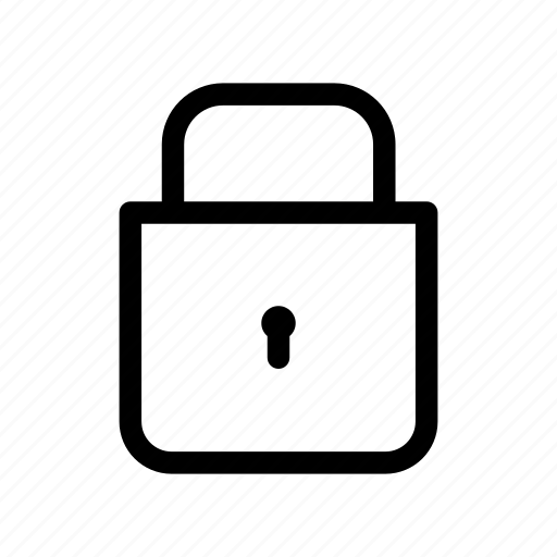 Lock, lock out, locked, padlock symbol, unlock, web icon - Download on Iconfinder