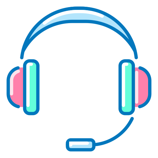 Call centre, headphones, support icon - Free download