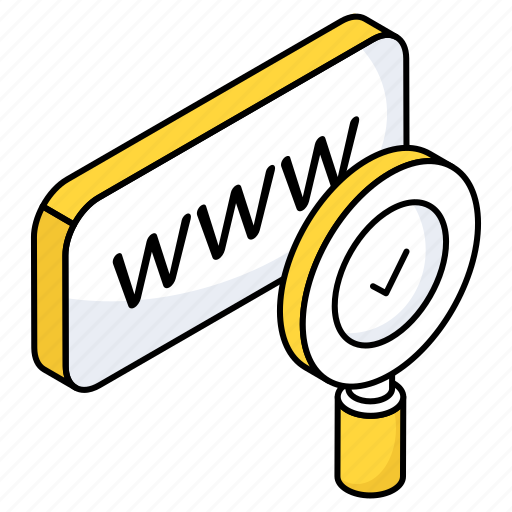 Www, world wide web, search box, research, analysis icon - Download on Iconfinder