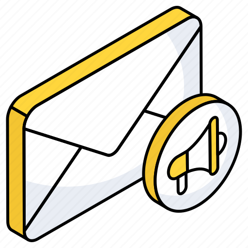 Email marketing, email campaign, email publicity, digital marketing, email promotion icon - Download on Iconfinder