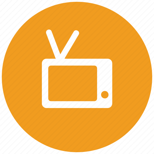 Entertainment, monitor, television, tv, tv screen, tv with antenna icon - Download on Iconfinder