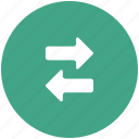 arrows, connection, directions, left, right, transaction, transform