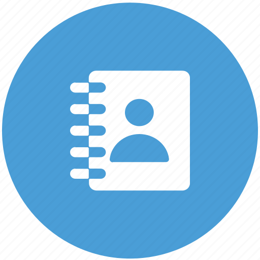 Address book, calculation book, contacts, dairy book, list, notebook, personal diary icon - Download on Iconfinder