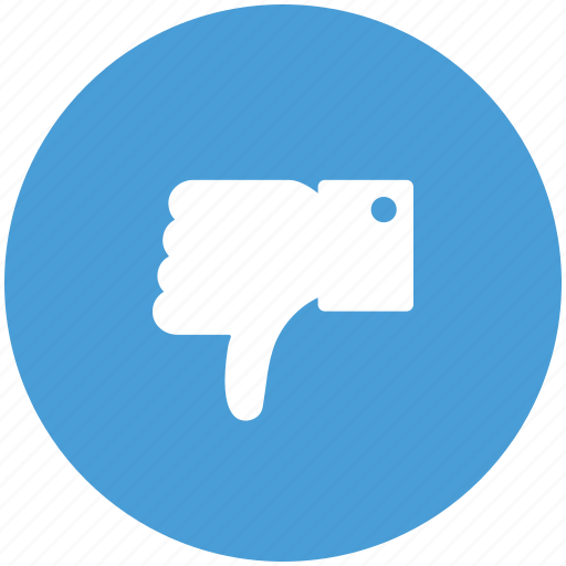 Dislike, dislike sign, hand, like, no, social dislike, thumb down icon - Download on Iconfinder