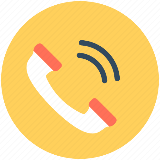 Call, communication, phone receiver, receiver, talk icon - Download on Iconfinder