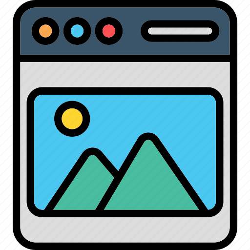 Image, browser, webpage, layout, application icon - Download on Iconfinder