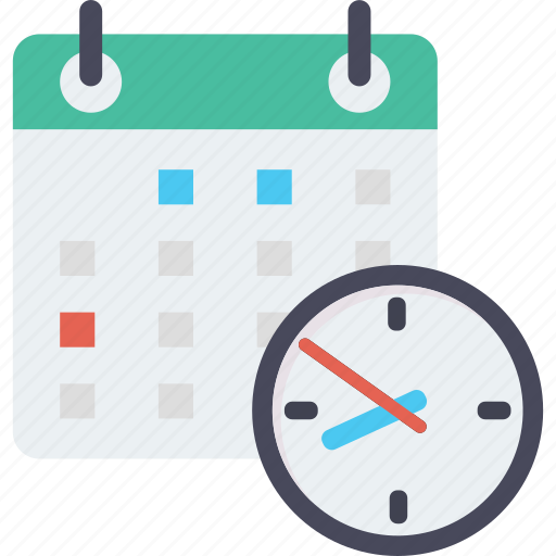 Calendar, clock, event, deadline, schedule icon - Download on Iconfinder