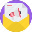envelope, marketing, letter, advisement