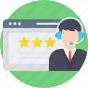 rating, review, satisfaction, feedback, testimonial