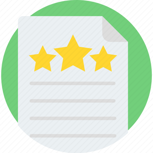 Rating, review, feedback, star, testimonial icon - Download on Iconfinder
