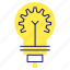 bulb, education, idea, light 